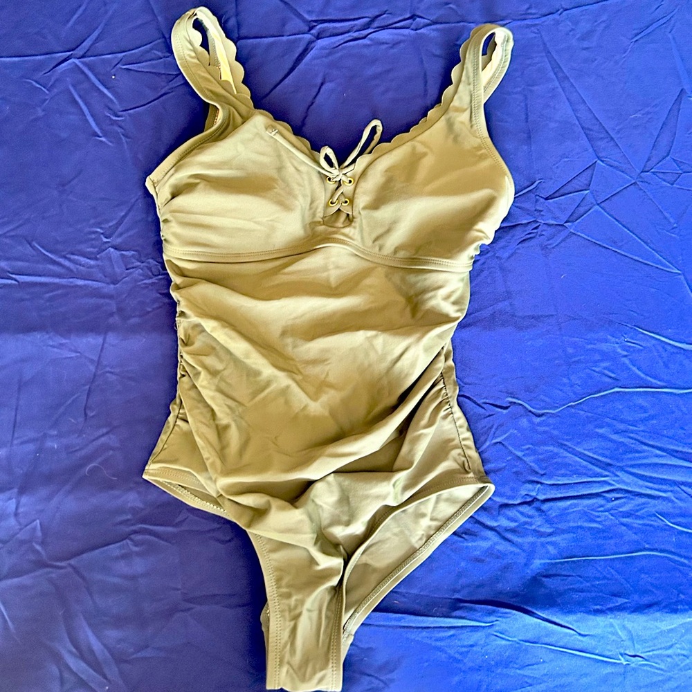 Target olive green one piece